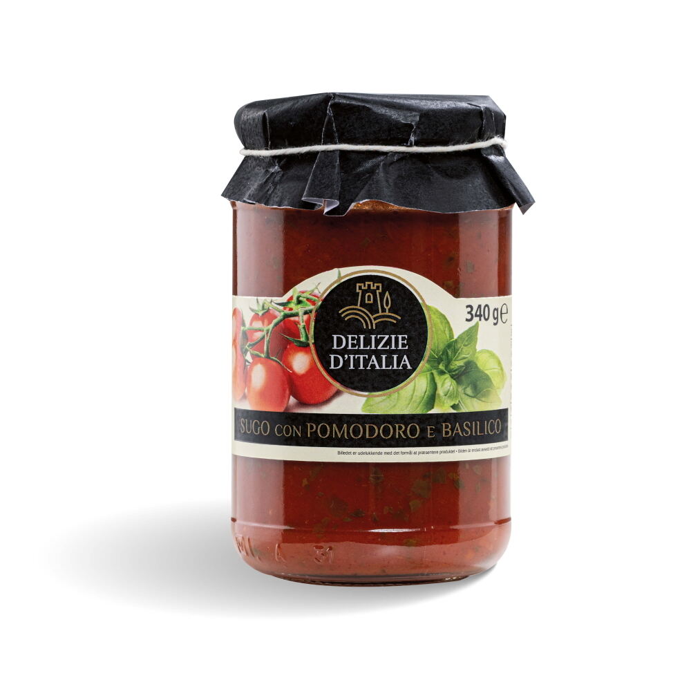 SUGO con POMODORO e BASILICO - Delizie D'Italia