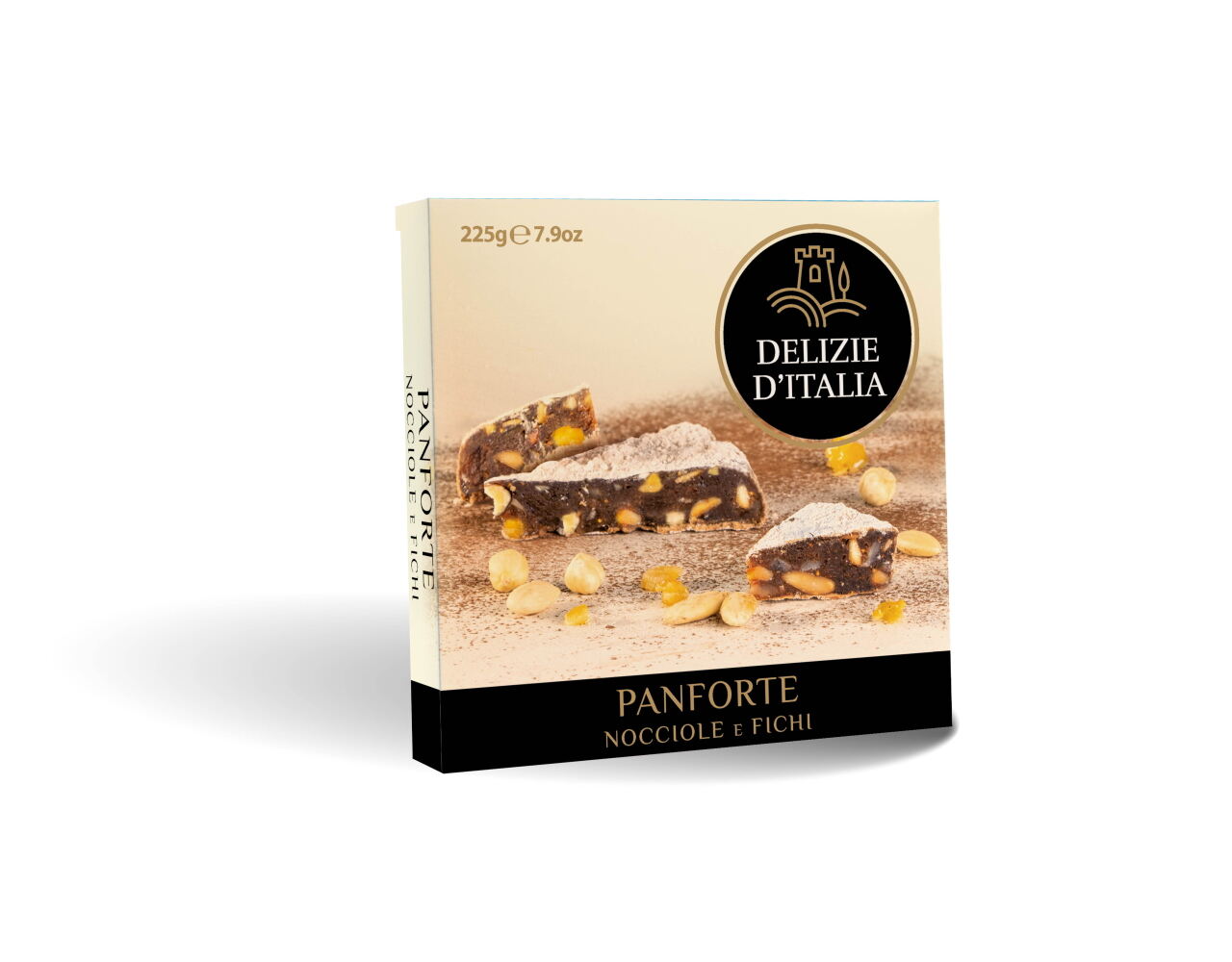 PANFORTE NOCCIOLE e FICHI - Delizie D'Italia