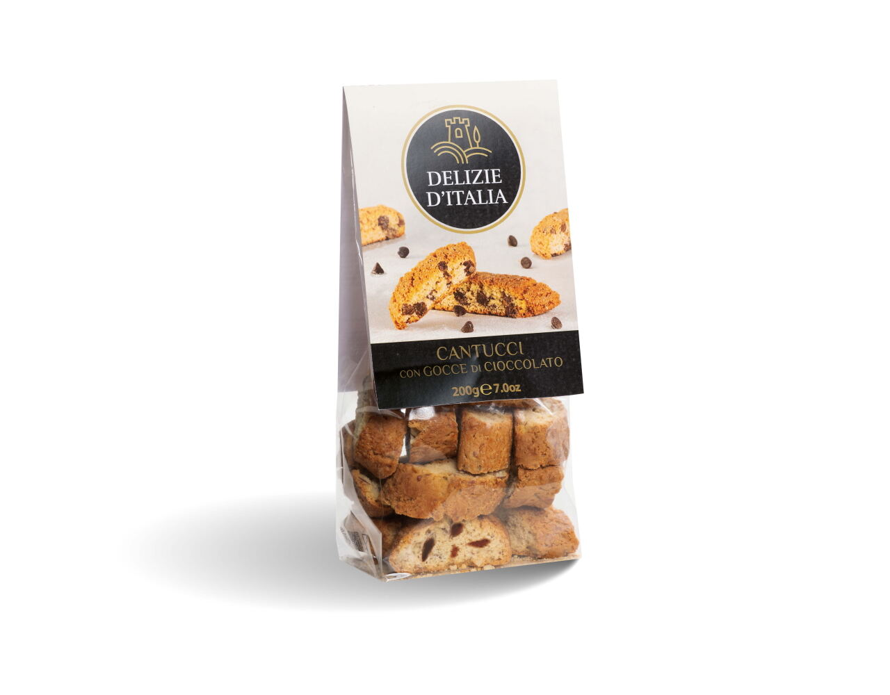 CANTUCCI con GOCCE di CIOCCOLATO - Delizie D'Italia