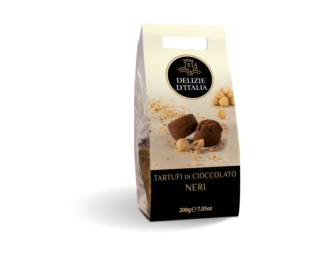 TARTUFI di CIOCCOLATO NERI - Delizie D'Italia